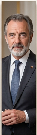Portrait officiel de Ministre de la Justice Pierre Renault